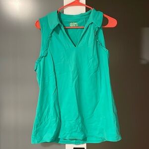 Lilly Pulitzer luxletic tank top, green size XL